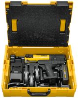 REMS Mini-Press 22 V ACC Basic-Pack 578030 R220, bis Ø 40mm, drehbar, inkl. 3 Backen - Sanitärwerkzeuge