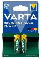 VARTA Batterie Ready Accu 2x Mignon AA /R2U (2100mAh) - Elektrozubehör