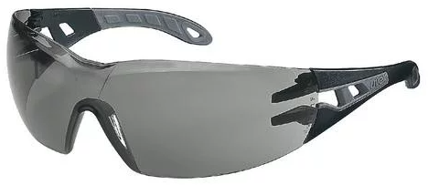 UVEX Schutzbrille pheos 9192281 sv extr. schwarz/grau - Arbeitsschutz