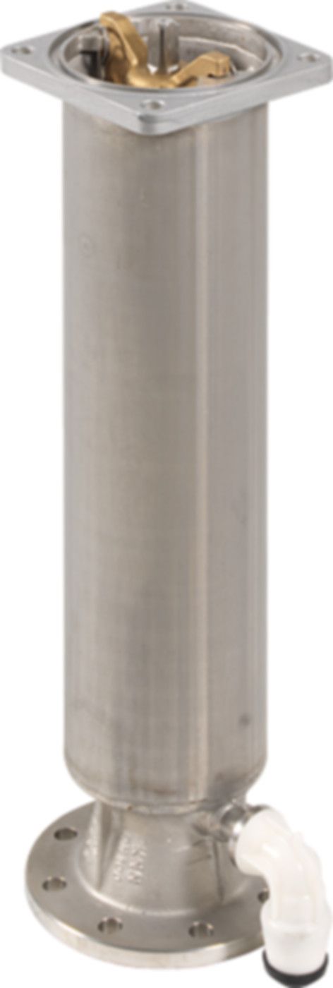 H4 INOX Steigrohr N100200 zu Hydrant mit Sollbruchstelle Frosttiefe 135cm - Hawle Hydranten