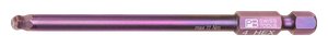 PB Innensechskant-Bit, GR. 4 E 6,3 (1/4"), mit Kugelkopf, Winkel bis 22° - Steck- und Drehmomentschlüssel