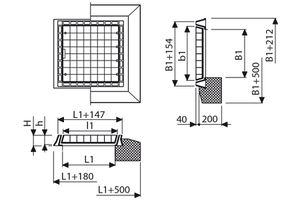 Fig. 2535E F00 52 D400 1-teilig LW: 800 x 1000mm - Flächenabdeckungen von Roll