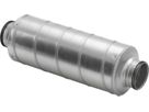 Rohrschalldämpfer 50mm 224mm SLU-V L = 0.90 m - Spiralfalzrohre und Zubehör System Safe