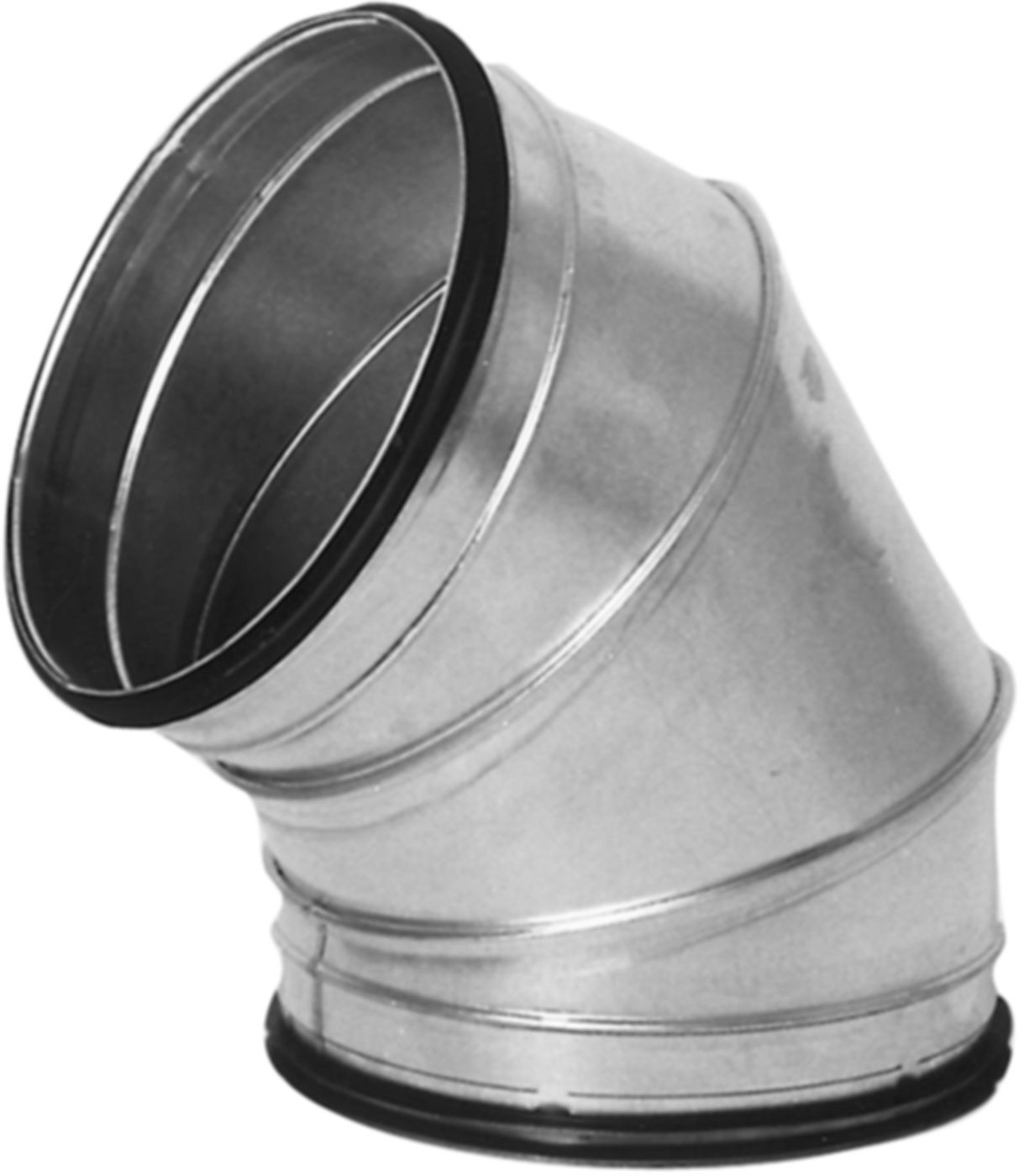Segmentbogen 60° 300mm BFU-V - Spiralfalzrohre und Zubehör System Safe