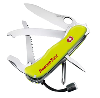 VICTORINOX Taschenmesser Rescue Tool, gelb, mit Etui, 0.8623.MWN - Heften, Schneiden