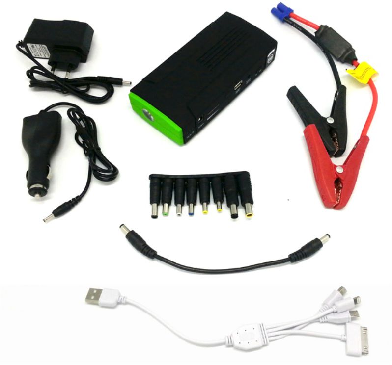 Mini-Startbooster mit Powerbank 16'000mAh, 12V - Lampen, Leuchten