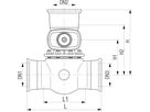 Universal 1, Fig. 5473 mit Steckmuffe DN 150/125 - Von Roll Armaturen