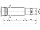 Einbauschlaufe mit Schraubmuffe Gas 5347 Baio DN 250 - Hawle Armaturen