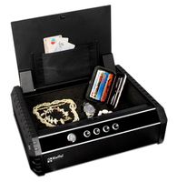 Portables Wertbehältnis schwarz mit Elektronikschloss, MINISAFE E - Möbeltresore