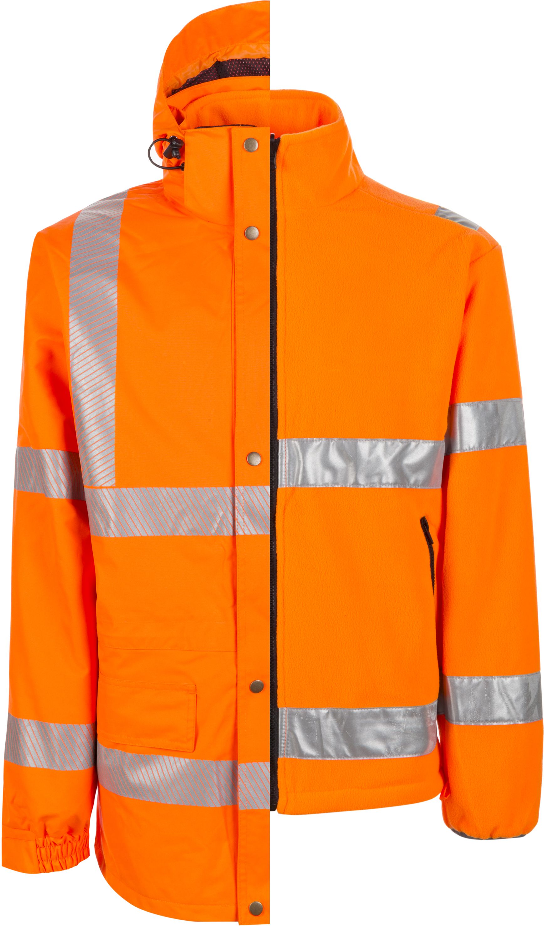 WACHTER Taifun Jacke 2 in 1 EN20471 Gr. M orange - Textilien