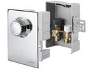 Unibox Einzelraumregulierung E Plus 3/4" T=57 mm m/Thermostat chrom 102 26 43 - Oventrop Programm
