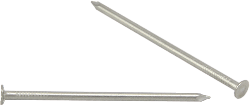 Stifte flach, INOX Ø 2.5 x 60mm, Pack à 2.5kg - Drahtstifte, CU-Stifte, Inoxstifte