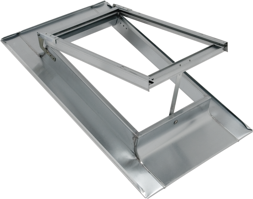 Dachfenster ohne Glas 50/ 70 cm 340 "Strubline" - Zink Spenglereihalbfabrikate