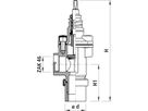 Hausanschluss-Eckventil ZAK für Gas 3124 d 63mm - ZAK - Hawle Hausanschluss- und Anbohrarmaturen