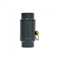 Wassersammler Inkl. Kunstoffanschluss Ø80 mm P.10 dunkelgrau 203123 - PREFA Dachentwässerungssysteme