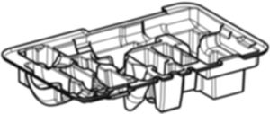 FlowFit Koffereinsatz 20-I 691.157.00.1 für Presswerkzeug ECO203 / ACO203 (2) - Geberit Werkzeuge und Zubehör