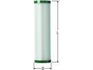 Filterpatrone kurz 100 Mikron 18097.20 grün, für Wasser bis 30°C - Nussbaum Armaturen