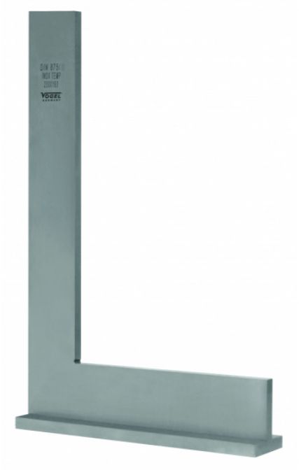 VOGEL Präzisionswinkel, mit Anschlag 150 x 100mm, Spezialstahl, DIN875/II - Winkelmessen