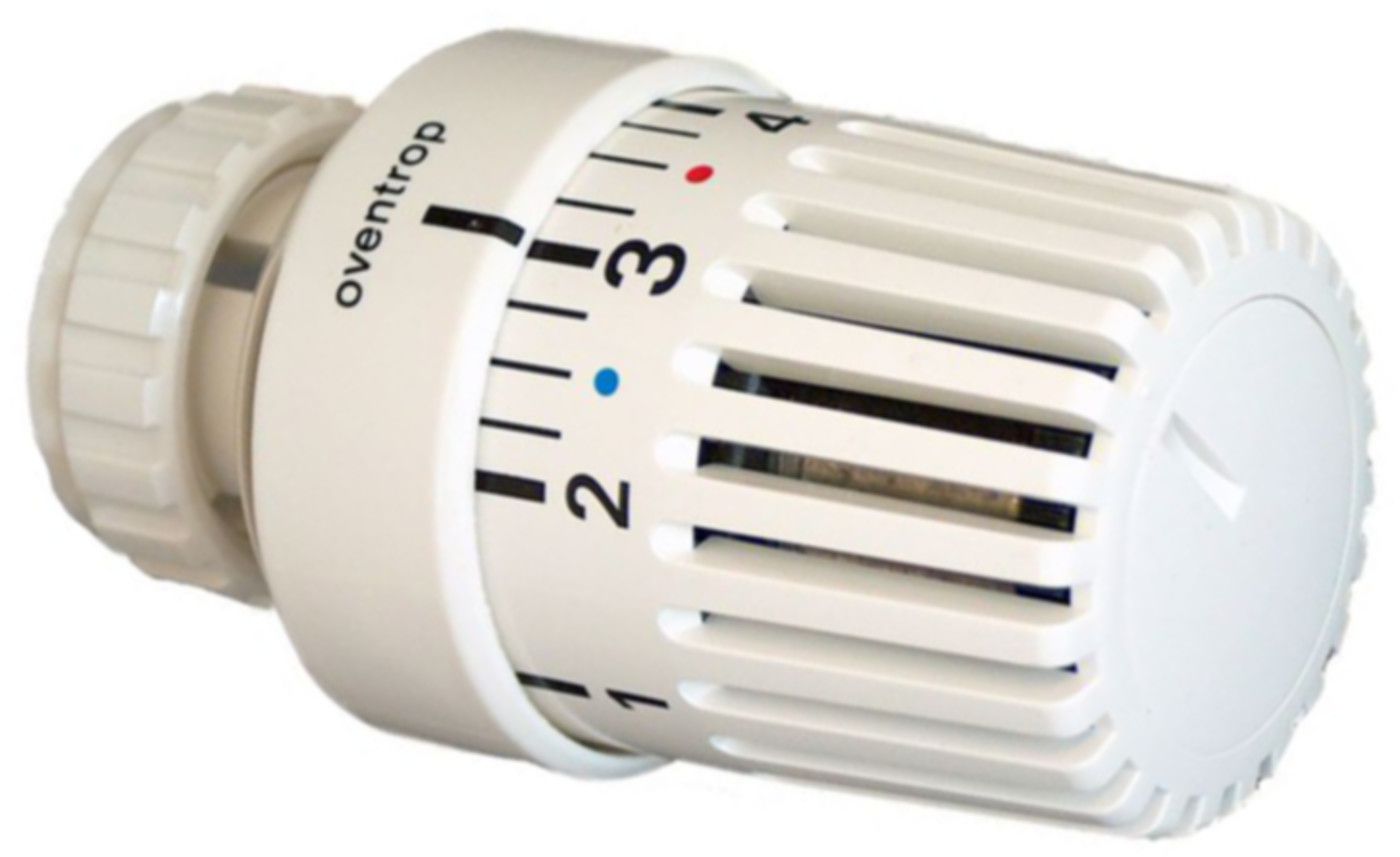 Thermostatfühler f/Danfossventil Uni LD m/Nullst. 7-28°C 101 14 75 - Oventrop Programm