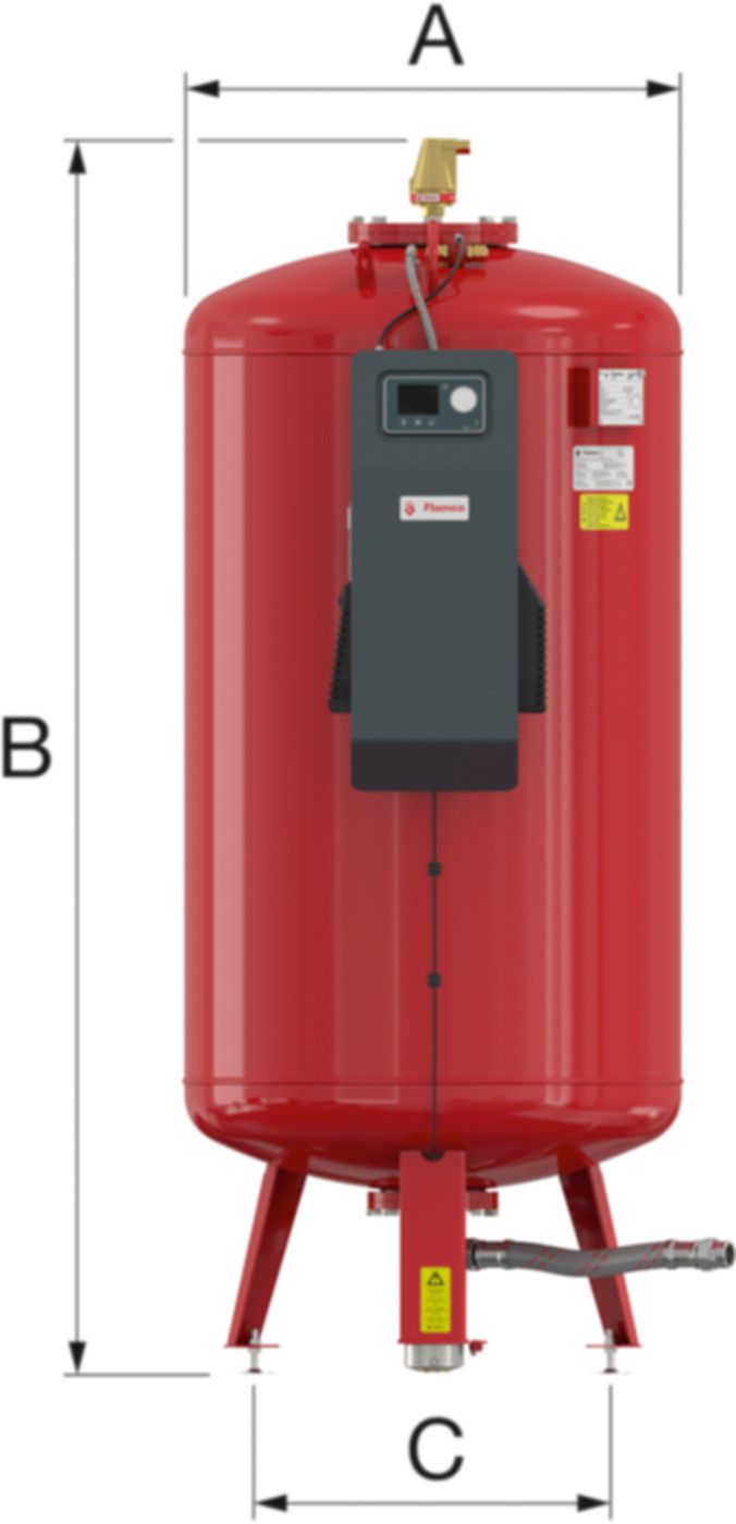 Druckhalteautomat 400 l Flexcon M-K/U 400 - Flamco Druckhaltesysteme