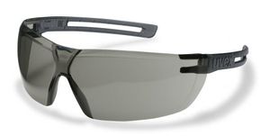 UVEX Schutzbrille, x-fit grau PC grau, kratz und beschlagfrei, 9199.280 - Arbeitsschutz