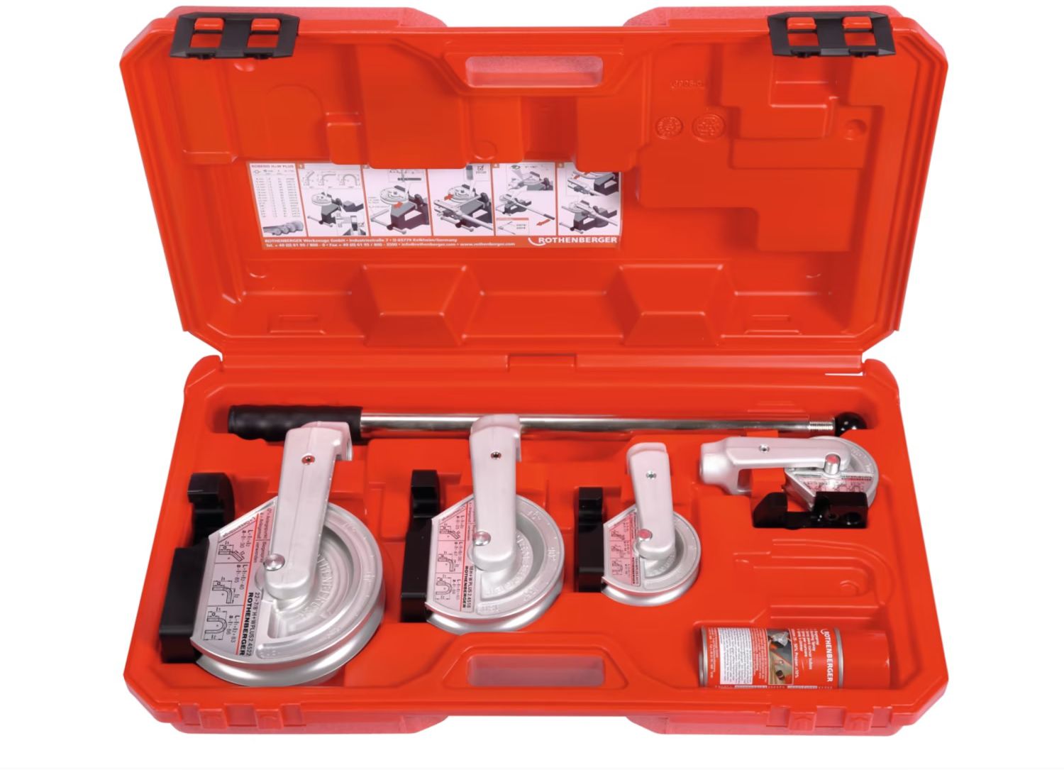 ROTHENBERGER ROBEND® H+W PLUS Biege-Set 2.4500, 12-15-18-22mm - Sanitärwerkzeuge