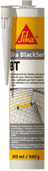 Sika BlackSeal BT, Bitumen-Abdichtung Kartusche à 300ml, schwarz - Dichten