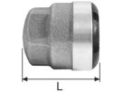 Kappe d 15 mm L 28 9830.15 - SudoFIT-Formstücke