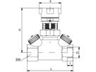 Strangregulierventil Hycocon VTZ PN 16 11/4" kvs 6.8 m3 106 17 10 - Oventrop Strangregulierventile