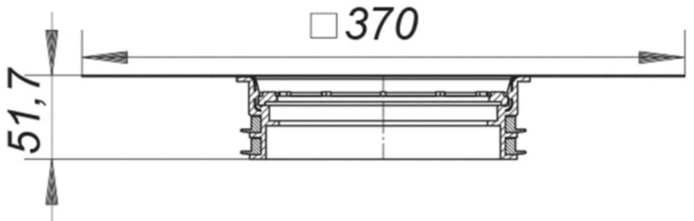 Ausgleichs-Adapter SwissUnico 3-620033 Anschlussflansch für Dachbahnen aus Bitumen - SCHACO Entwässerungstechnik