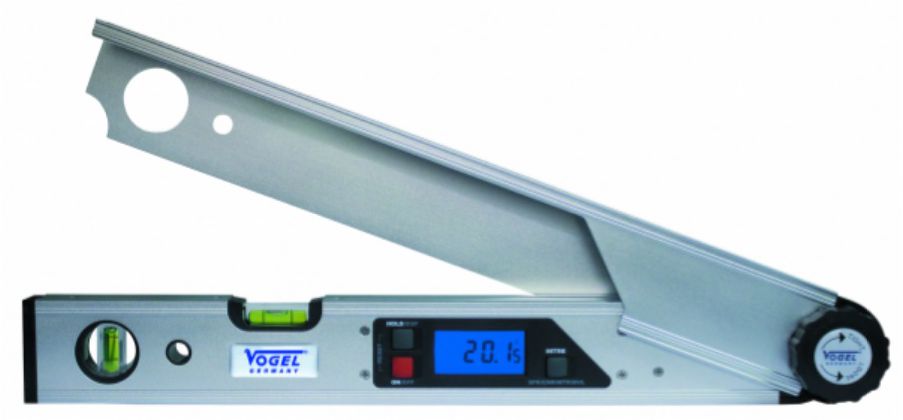 VOGEL Digital-Winkelmesser-Wasserwaage 0° - 225° - Längenmessen