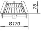 Laubfangkorb S 15 10-620996 zu Aufstockelement 630 - SCHACO Entwässerungstechnik