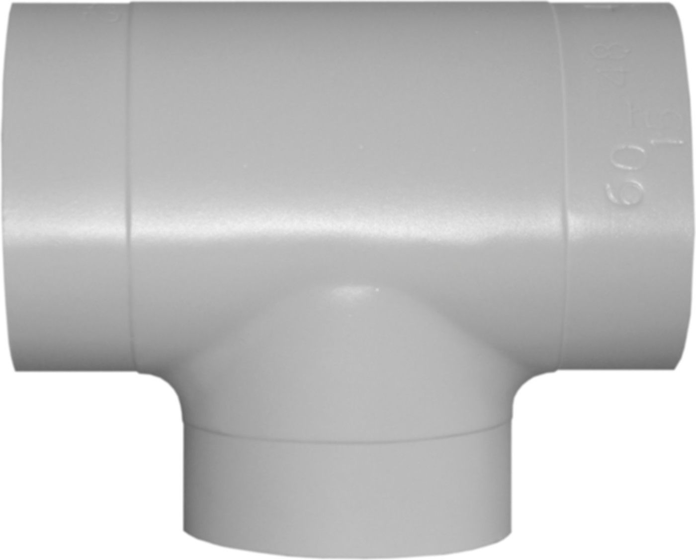 PVC-T-Abzweiger Dämmstärke 20 mm d 33 / 27 mm - PVC-Folie