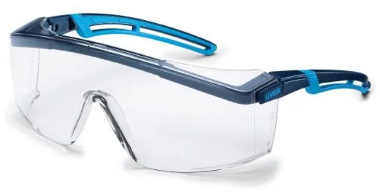 UVEX Bügel-Schutzbrille, astrospec 2.0 blau, PC farblos, Art. 9164.065 - Arbeitsschutz