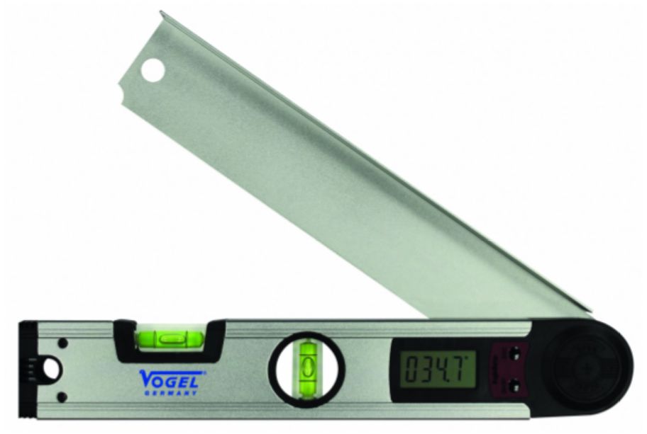 VOGEL Digital-Winkelmesser-Wasserwaage 0° - 228° - Längenmessen