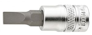 Schraubendreher-Einsatz, Schlitz, CH-V 1/4" x 4 mm, L= 37 mm - Steck- und Drehmomentschlüssel