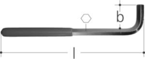 Winkel-Stiftschlüssel +GF+ JRG Sanipex