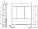 Verteilerschrank L-Beton Swiss 1000 800 x 1037 x 150 mm / Innen 125 mm - BKK Verteilerkasten