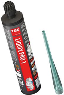 TOX Liquix Pro 1 , Vinylester-Mörtel BN51100 , 280 ml , 084100081 , styrolfrei - Diverses Befestigungsmaterial