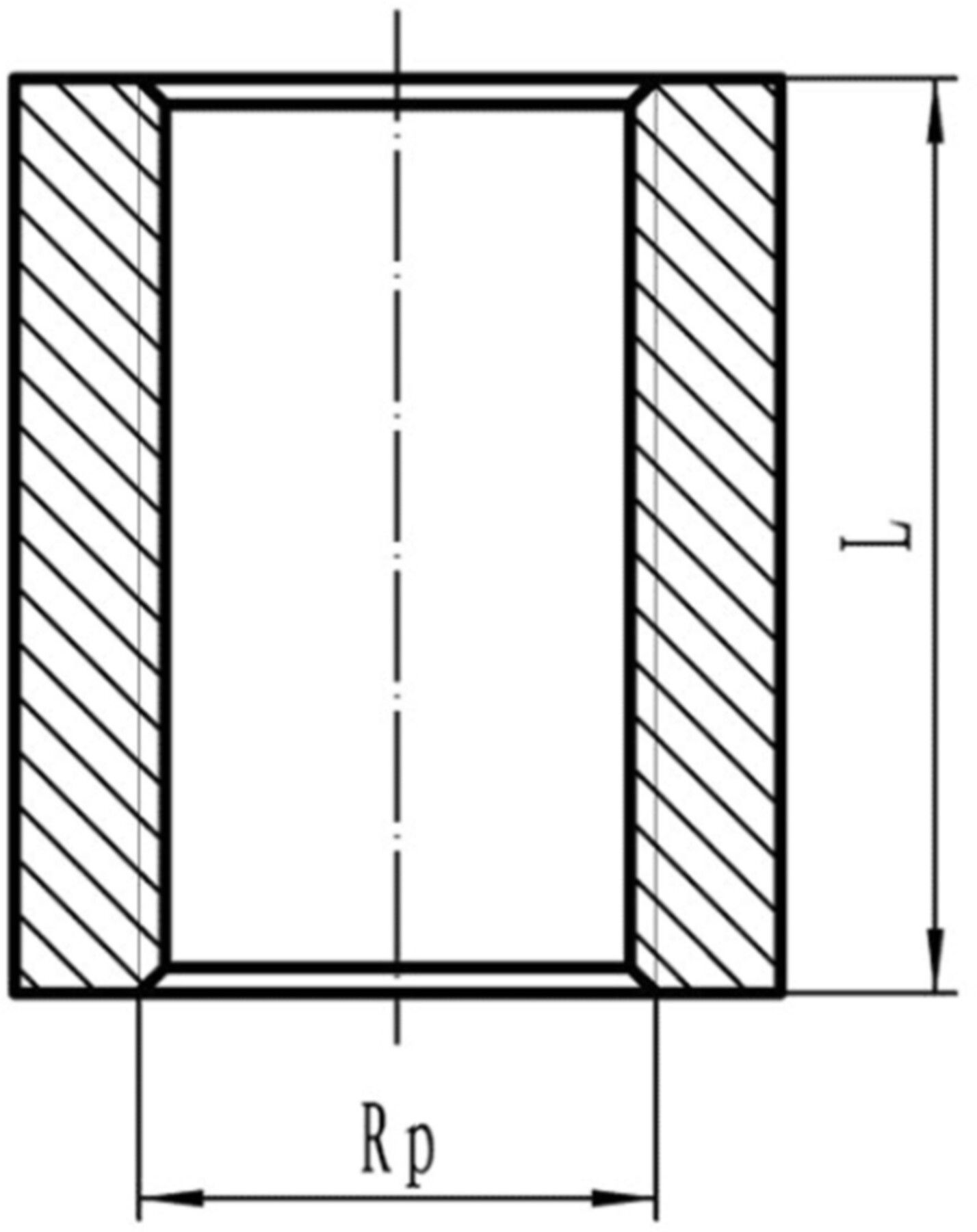 Schweissmuffe L= 34 mm 1/2" schwarz - Schweissmuffe,Rohrkappe,Siederohrdeckel
