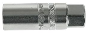 Kerzensteckschlüssel-Einsatz, CH-V matt 3/8" x 16 mm, L= 65 mm - Steck- und Drehmomentschlüssel