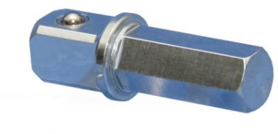 Raccord-Ventilschlüsseleinsatz, verz. 1018006, 3/4" mit Nute - Sanitärwerkzeuge