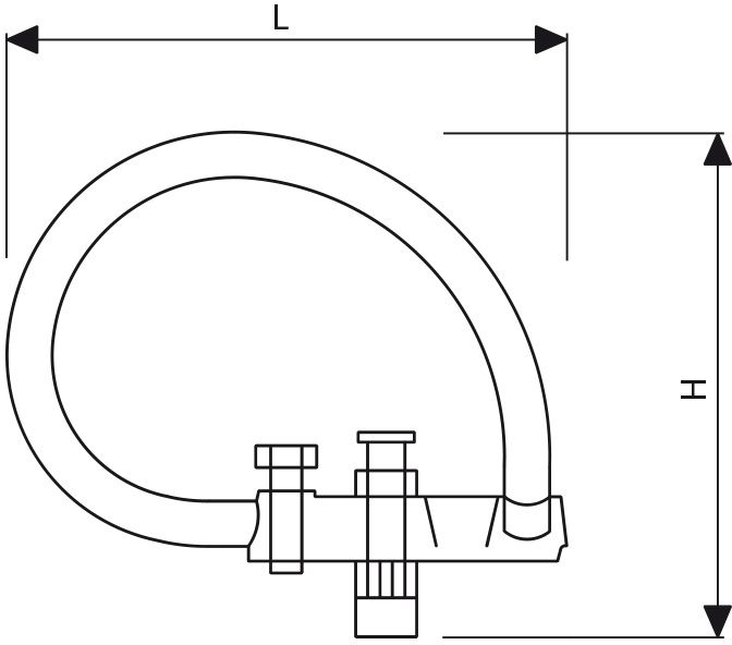 Fig. 3235 001 00 Schlüssel ROLLMATIC zum Abheben mit Abpressschraube - Zubehör Schachtabdeckung von Roll
