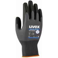 UVEX Schutzhandschuhe phynomic allround Gr. 5, grau/schwarz, OEKO-TEX, Art. 60049 - Arbeitsschutz