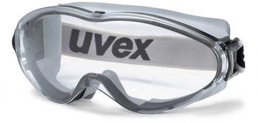 UVEX Vollsicht-Schutzbrille, ultrasonic grau/schwarz, PC farblos, Art. 9302.285 - Arbeitsschutz