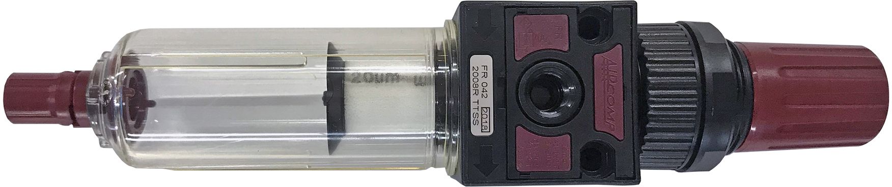 Druckreduzierventil mit Abscheider, Kstf 1/4", 0 - 10 bar, 13-310 - Wartungseinheiten